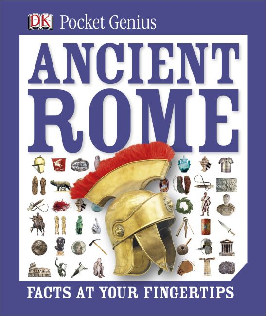 Pocket Genius: Ancient Rome Hardback cover of Pocket Genius: Ancient Rome