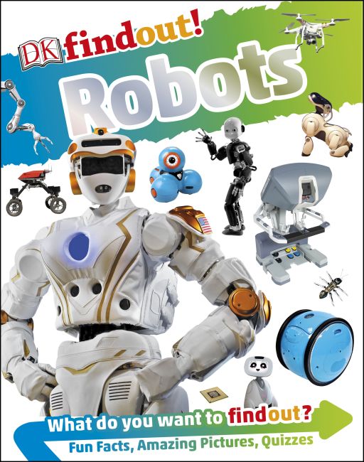 DKfindout! Robots Hardback cover of DKfindout! Robots