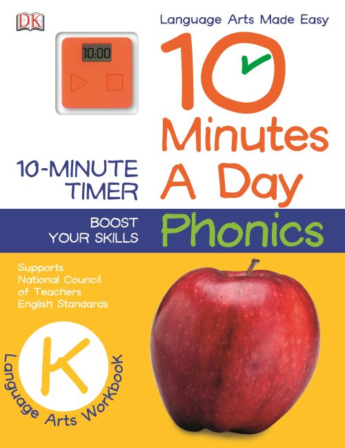 10 Minutes a Day: Phonics, Kindergarten Paperback cover of 10 Minutes a Day: Phonics, Kindergarten