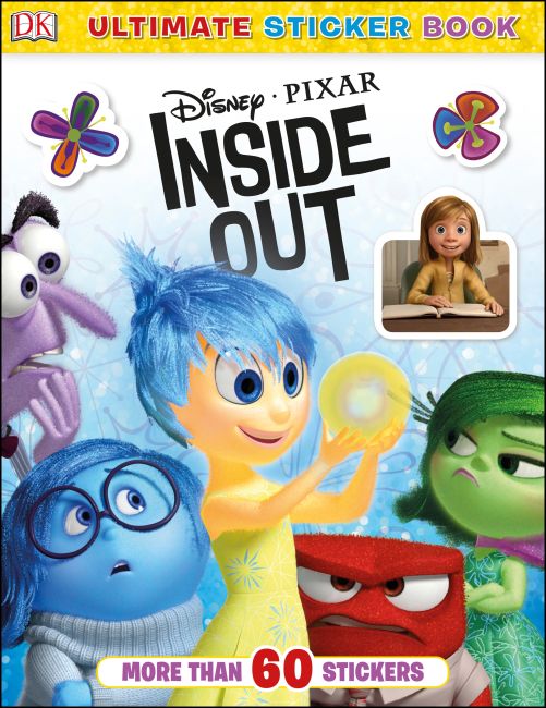 Ultimate Sticker Book: Disney Pixar Inside Out Paperback cover of Ultimate Sticker Book: Disney Pixar Inside Out