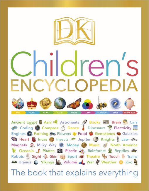 DK Children's Encyclopedia Hardback cover of DK Children's Encyclopedia