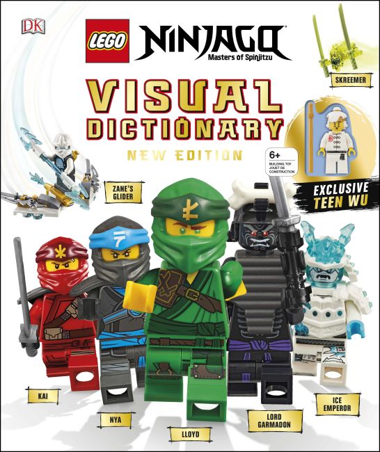 LEGO NINJAGO Visual Dictionary New Edition Hardback cover of LEGO NINJAGO Visual Dictionary New Edition