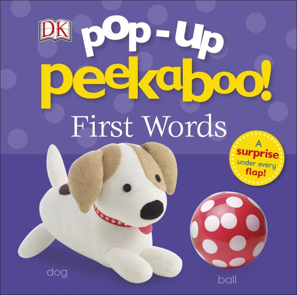 Pop-Up Peekaboo! First Words Board book cover of Pop-Up Peekaboo! First Words