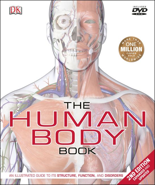 The Human Body Book Hardback cover of The Human Body Book