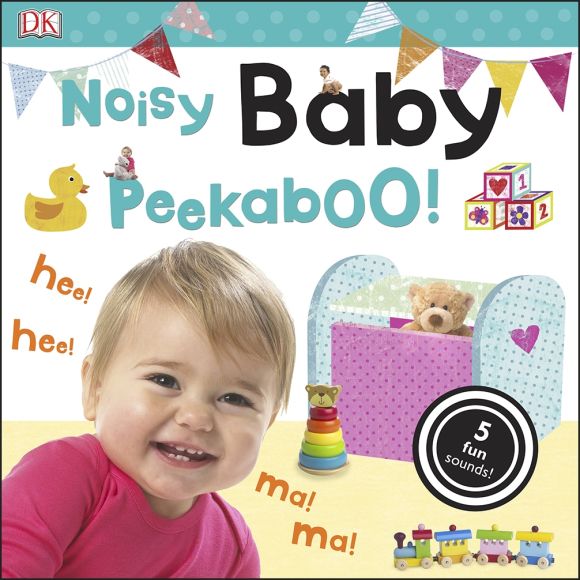 Noisy Baby Peekaboo! Board book cover of Noisy Baby Peekaboo!