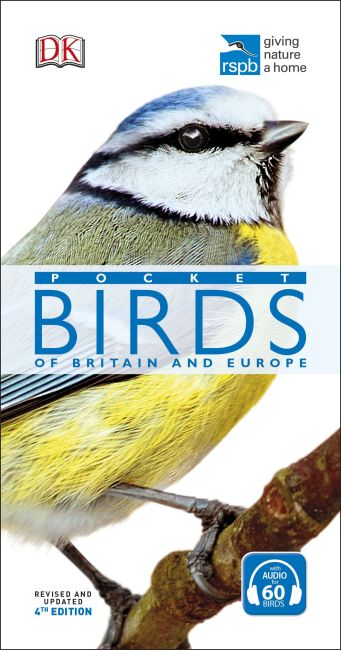 RSPB Pocket Birds of Britain and Europe Paperback cover of RSPB Pocket Birds of Britain and Europe