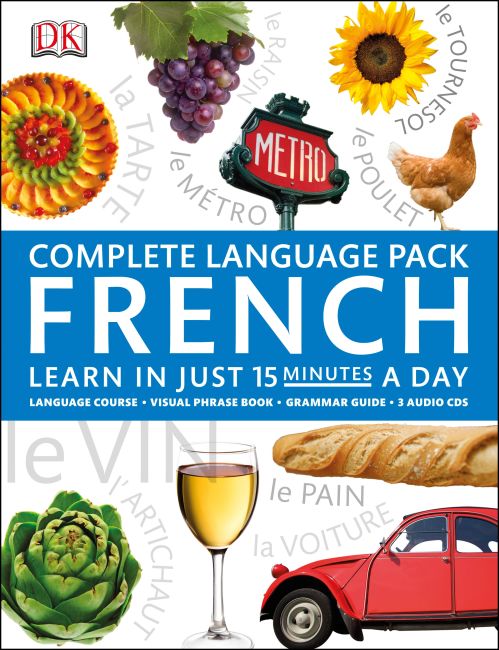 Complete Language Pack French Book and CD cover of Complete Language Pack French