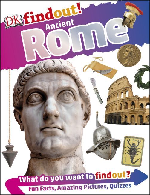 DKfindout! Ancient Rome Flexibound cover of DKfindout! Ancient Rome