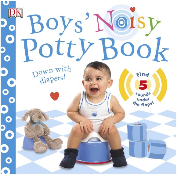 Boys' Noisy Potty Book Board book cover of Boys' Noisy Potty Book