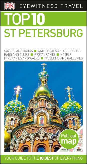 DK Eyewitness Top 10 St Petersburg Paperback cover of DK Eyewitness Top 10 St Petersburg