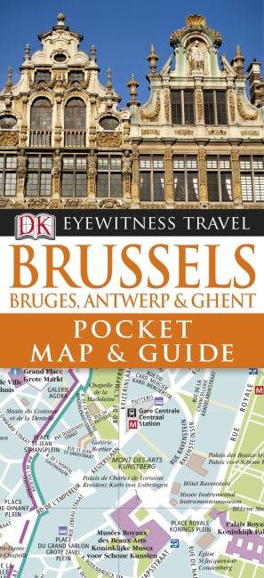 DK Eyewitness Pocket Map and Guide: Brussels Paperback cover of DK Eyewitness Pocket Map and Guide: Brussels