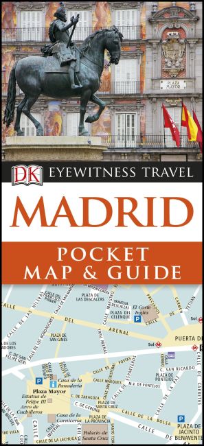 Madrid Pocket Map and Guide Paperback cover of Madrid Pocket Map and Guide