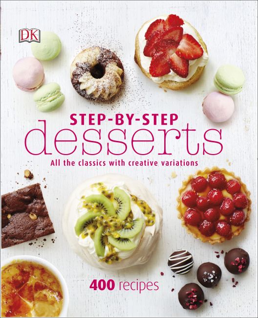 Step-By-Step Desserts Hardback cover of Step-By-Step Desserts