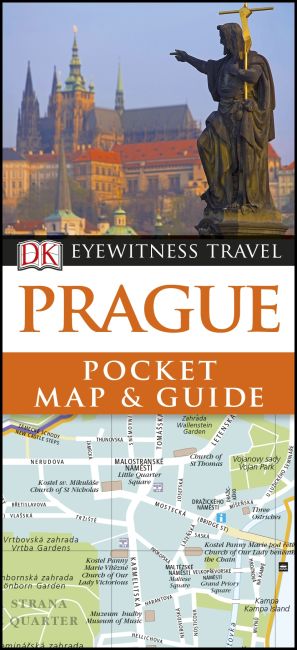 DK Eyewitness Prague Pocket Map and Guide Paperback cover of DK Eyewitness Prague Pocket Map and Guide