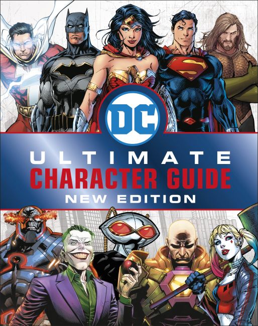 DC Comics Ultimate Character Guide New Edition Hardback cover of DC Comics Ultimate Character Guide New Edition