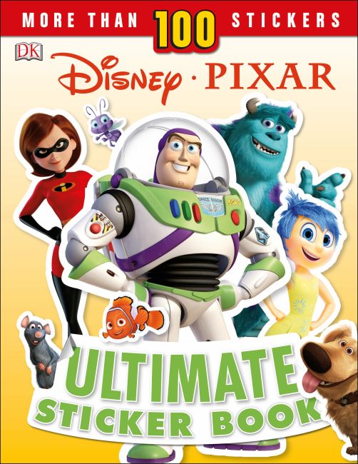 Disney Pixar Ultimate Sticker Book New Edition Paperback cover of Disney Pixar Ultimate Sticker Book New Edition