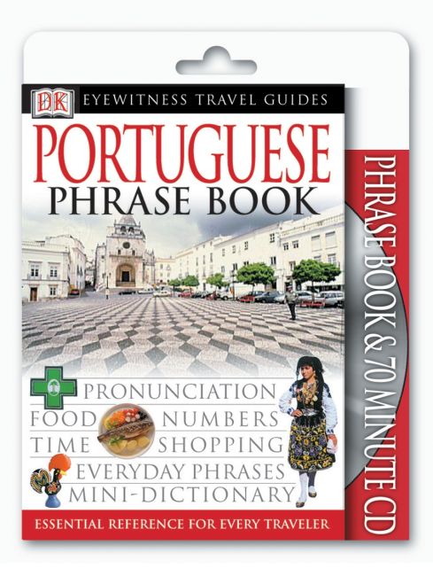 Eyewitness Travel Guides: Portuguese Phrase Book & CD Paperback cover of Eyewitness Travel Guides: Portuguese Phrase Book & CD