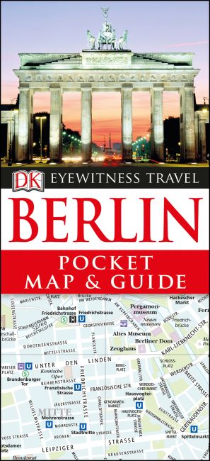 DK Eyewitness Berlin Pocket Map and Guide Paperback cover of DK Eyewitness Berlin Pocket Map and Guide