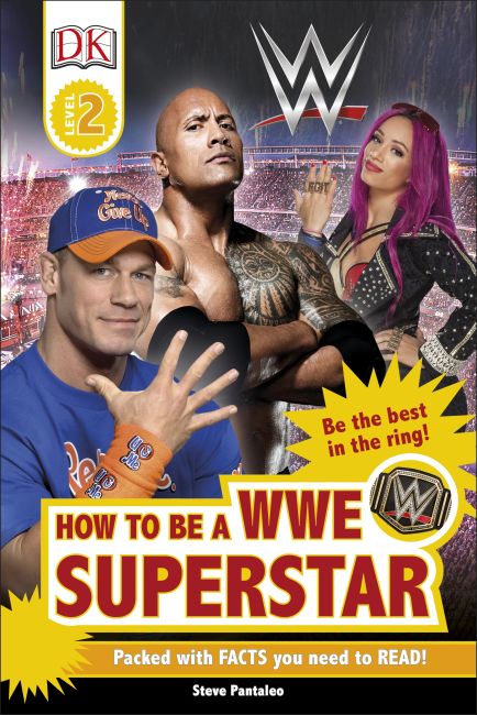 DK Readers L2: How to be a WWE Superstar Hardback cover of DK Readers L2: How to be a WWE Superstar