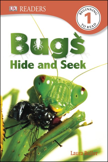 DK Readers L1: Bugs Hide and Seek Hardback cover of DK Readers L1: Bugs Hide and Seek