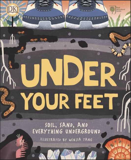 RHS Under Your Feet Hardback cover of RHS Under Your Feet