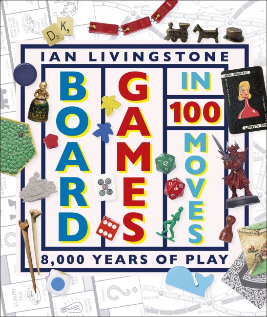 Board Games in 100 Moves Hardback cover of Board Games in 100 Moves