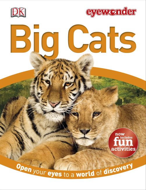Eyewonder Big Cats Hardback cover of Eyewonder Big Cats