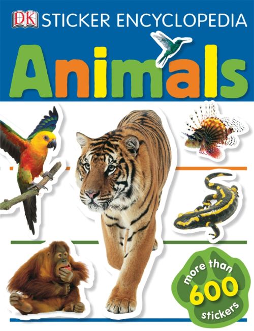 Sticker Encyclopedia: Animals Paperback cover of Sticker Encyclopedia: Animals