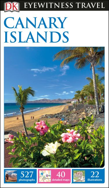 DK Eyewitness Travel Guide Canary Islands Flexibound cover of DK Eyewitness Travel Guide Canary Islands