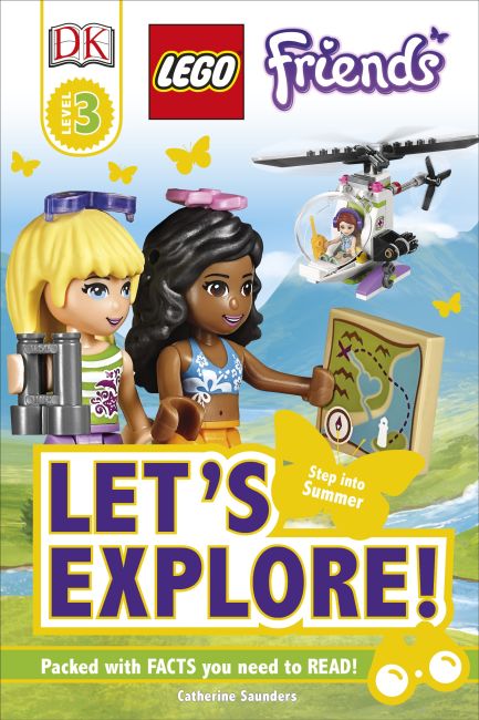 LEGO® Friends Let's Explore! Hardback cover of LEGO® Friends Let's Explore!