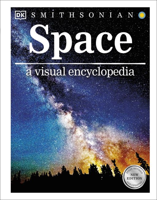 Space a Visual Encyclopedia Hardback cover of Space a Visual Encyclopedia