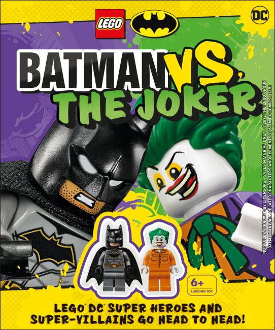 LEGO Batman Batman Vs. The Joker Hardback cover of LEGO Batman Batman Vs. The Joker