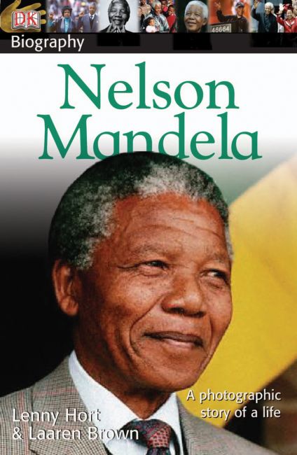 DK Biography: Nelson Mandela Paperback cover of DK Biography: Nelson Mandela