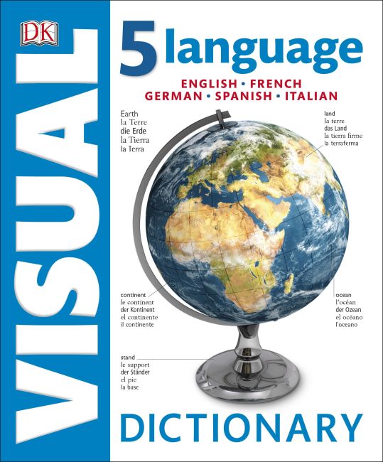 5 Language Visual Dictionary Paperback cover of 5 Language Visual Dictionary