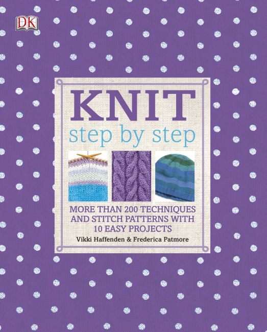 Knit Step by Step Hardback cover of Knit Step by Step