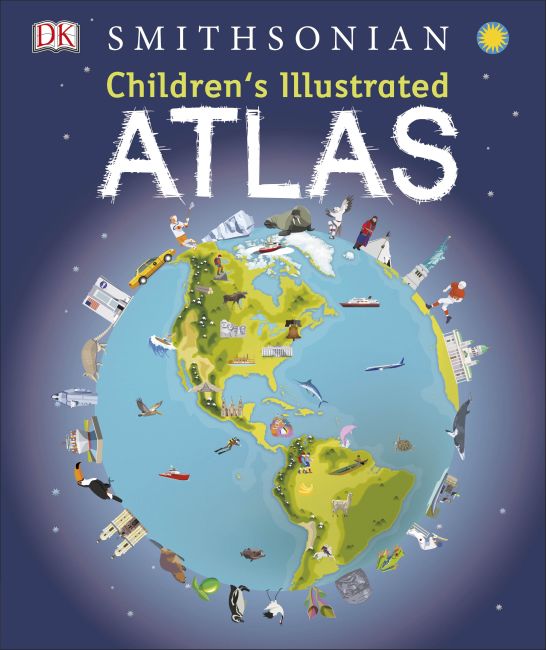 Children's Illustrated Atlas Hardback cover of Children's Illustrated Atlas