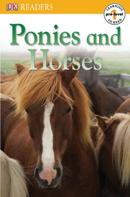 DK Readers L0: Ponies and Horses Paperback cover of DK Readers L0: Ponies and Horses