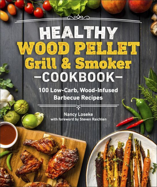 Healthy Wood Pellet Grill & Smoker Cookbook Paperback cover of Healthy Wood Pellet Grill & Smoker Cookbook