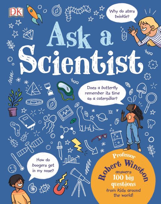 Ask A Scientist Hardback cover of Ask A Scientist