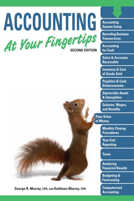 Accounting At Your Fingertips, 2e Paperback cover of Accounting At Your Fingertips, 2e