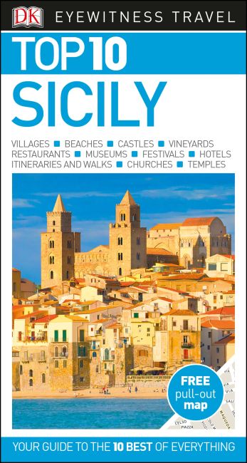 DK Eyewitness Top 10 Sicily Paperback cover of DK Eyewitness Top 10 Sicily