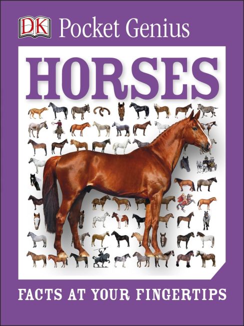 Pocket Genius: Horses Paperback cover of Pocket Genius: Horses