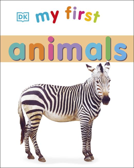 Board book cover of My First Animals