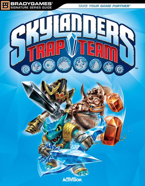 eBook cover of Skylanders Trap Team Signature Series Strategy Guide