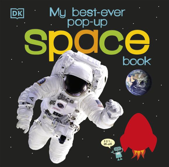 Board book cover of My Best-Ever Pop-Up Space Book