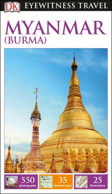 Flexibound cover of DK Eyewitness Myanmar (Burma)