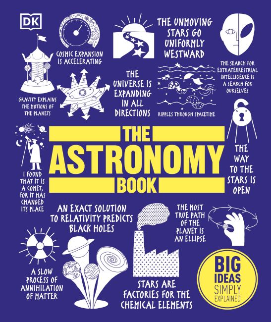 Hardback cover of The Astronomy Book