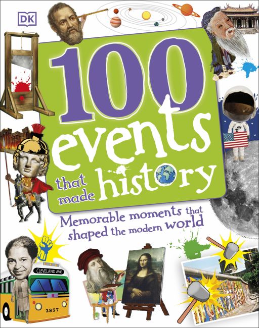 Hardback cover of 100 Events That Made History