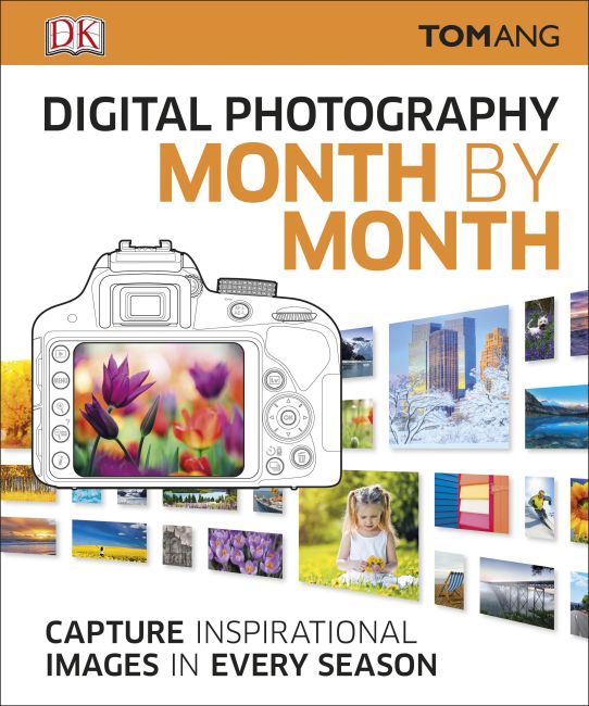 Hardback cover of Digital Photography Month by Month