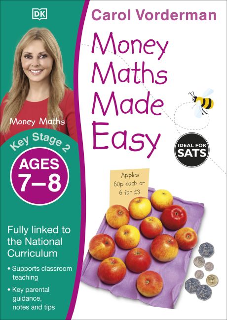 Paperback cover of Money Maths Made Easy: Beginner, Ages 7-8 (Key Stage 2)